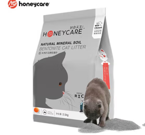 Honeycare 好命天生 活性炭礦石貓砂 2.5kg