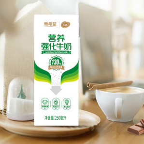 天香 新希望營養(yǎng)強化牛奶 250ml*12盒