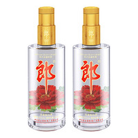 LANGJIU 郎酒 45度 濃醬兼香型 白酒 金蓋順品郎 480mL  2瓶