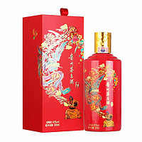 MOUTAI 茅臺(tái) 喜宴中國(guó)紅 43度醬香 500ml*6瓶