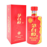 MOUTAI 茅臺(tái) 醇 2008 53%vol 柔和醬香型白酒 500ml 單瓶裝