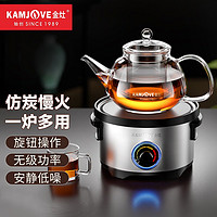 KAMJOVE 金灶 煮茶器 電茶適用鑄鐵壺養(yǎng)生玻璃壺 電熱爐燒水茶爐HW-609 單煮茶爐