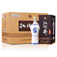 扳倒井 青花瓷 濃香型白酒 38度700ml*6瓶整箱裝 配禮品袋