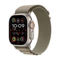 Apple 苹果 Watch Ultra2 智能手表 GPS+蜂窝版 49mm 中号 高山回环式表带