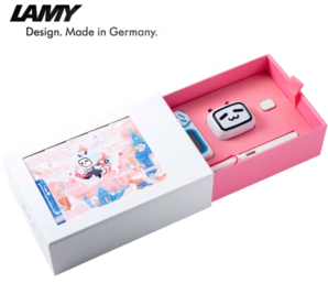 LAMY 凌美 哔哩哔哩联名 限量钢笔礼盒 白杆粉夹 EF尖 0.5mm