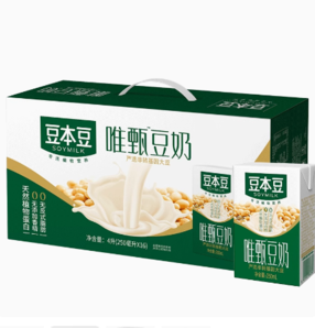 SOYMILK 豆本豆 唯甄原味豆奶 250ml*16盒