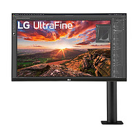 LG 樂(lè)金 27UN880-B 27英寸 IPS FreeSync 顯示器(3840×2160、60Hz、99%sRGB、HDR400、Type-C 60W)