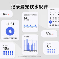 PETKIT 小佩 智能無線飲水機MAX鋰電款貓咪飲水機自動恒溫寵物喝水器記錄