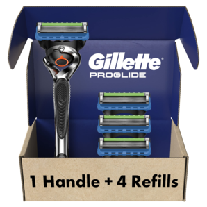 Gillette 吉列 ProGlide 剃须刀+4个替换刀头 到手约188.47元