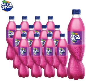 Coca-Cola可口可樂(lè)  芬達(dá)葡萄味 500ml*12瓶