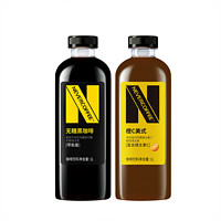 Never Coffee 無糖黑咖啡橙飲料 1L