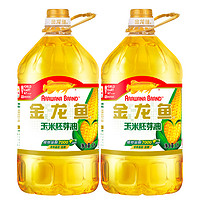 金龍魚 玉米胚芽油4L*2桶 非轉(zhuǎn)基因壓榨