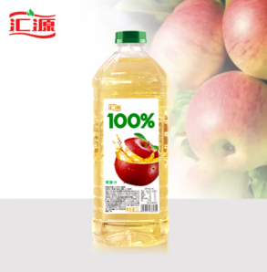 PLUS會(huì)員！匯源 100%蘋果汁 2000ml