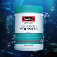 Swisse 斯維詩 高濃度深海魚油omega3軟膠囊  400粒