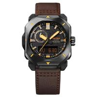 CASIO 卡西歐 PRO TREK FIELD SURVIVOR系列 44.8毫米太陽能電波腕表 PRW-6900YL-5