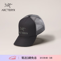 ARC'TERYX 始祖鳥 ARC’TERYX始祖鳥 BIRD WORD TRUCKER CURVED 休閑 男女同款 彎檐帽 Black/Graphite/黑色/灰黑色