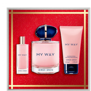 GIORGIO ARMANI 乔治·阿玛尼 MY WAY 自我无界女士香氛 EDP 90ml+EDP 15ml+身体乳50ml