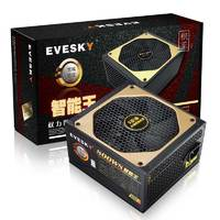 EVESKY 積至EVESKY 800WS靜音臺(tái)式機(jī)電腦電源主機(jī)電源額定600w峰值800w