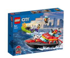 LEGO 乐高 City城市系列 60373 消防救援船