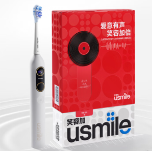 PLUS會員！usmile 笑容加 Y10 PRO 電動牙刷  水白色