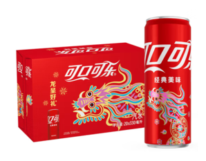 可口可樂 龍年  含糖可樂330ml*20罐