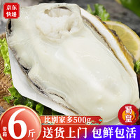 蜀皇 乳山生蠔鮮活6斤 特大生蠔肉即食牡蠣貝新鮮海蠣子 威海發(fā)貨 送貨上門