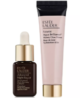  湊單品！Estée Lauder 妝前+小棕瓶 2件套 售價(jià)$15+滿贈(zèng)多重好禮