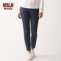 MUJI 無印良品 無印良品 女式 橫豎彈力牛仔 緊身褲舒適簡約