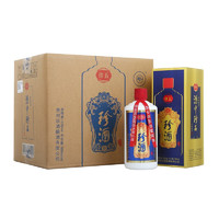 珍酒 珍五藍(lán) 醬香型白酒 53度 500ml*6瓶 