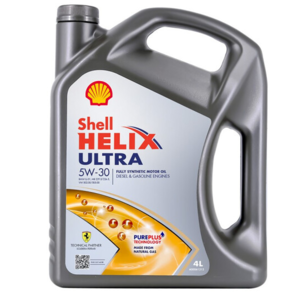 PLUS會員！Shell 殼牌 Helix Ultra系列 超凡灰喜力 5W-30 SL級 全合成機油 4L 德版