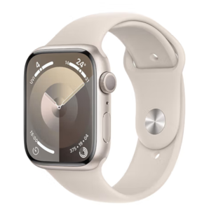 PLUS会员！Apple 苹果 Watch Series 9 智能手表 GPS版 45mm
