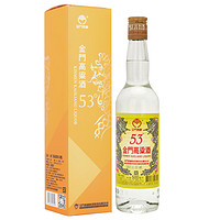 KINMEN KAOLIANG 金門高粱酒 黃金龍53度500ML*1瓶清香型原裝白酒送禮酒水