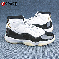 AIR JORDAN 11 AJ11 白黑金 高幫籃球鞋CT8012-170