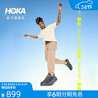 HOKA ONE ONE 男女款舒緩TC徒步鞋RESTORE TC舒適緩震透氣 黑色 /