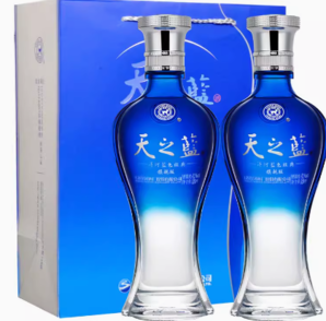 YANGHE 洋河 天之藍(lán)42度520ml*2瓶