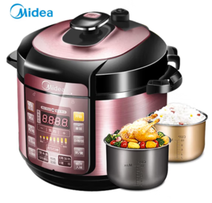 PLUS会员！Midea 美的 MY-YL60Simple101 电压力锅 6L