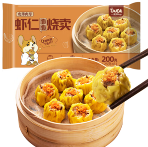 DOGE 一條狗 飛魚籽蝦仁脆干蒸燒賣200g 8只