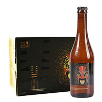 SNOWBEER 雪花 啤酒（Snowbeer） 臉譜花臉 418ml*12瓶 高端精釀啤酒