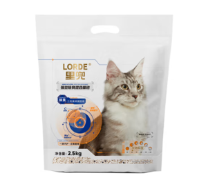 PLUS会员！LORDE 里兜 三壳混合猫砂2.5kg*6包