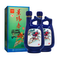 景芝 景陽(yáng)春 濃香型白酒 39度 500mL*2瓶