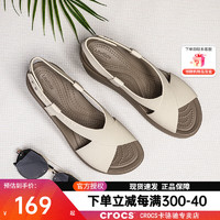 crocs 卡駱馳 24夏季新款布魯克林涼鞋