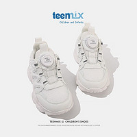 TEENMIX 天美意 儿童运动鞋2024春季新款小白鞋