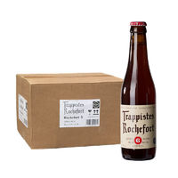 Trappistes Rochefort 羅斯福 比利時Rochefort/羅斯福6號小麥精釀修道士啤酒330mlx6瓶 1件裝