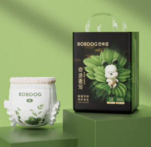 BoBDoG 巴布豆 奇迹奢宠裤 婴儿拉拉裤 XXXL18片