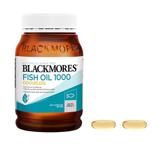 春煥新：BLACKMORES 澳佳寶 無腥味深海魚油膠囊 400粒