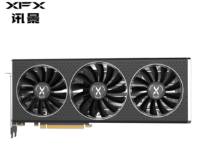 XFX 訊景 RX 6750 XT 海外版 V2 顯卡 12GB 黑色