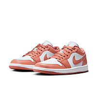 AIR JORDAN 正代系列 Air Jordan 1 Low 女子籃球鞋 DC0774-080 白金色/天空橙/白色 36