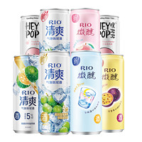 RIO 銳澳 預(yù)調(diào)雞尾酒 微醺 330ml*3罐+清爽330ml*3罐+氣泡水*2罐