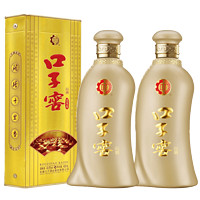 口子窖 五年型 40.8度 兼香型白酒 400ML*2瓶