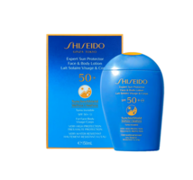 SHISEIDO 資生堂 藍(lán)胖子防曬乳 面部清爽不油膩 SPF50+ 150ml